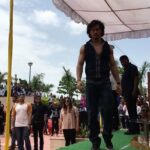 Tiger Shroff Instagram - #Munna jhagda nahi karta, munna sirf udta hai 😊 Thank you #Indore for making us fly 🙏❤️