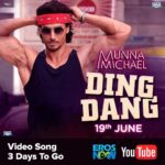 Tiger Shroff Instagram - Ye #DingDang #DingDang kya hai? Find out in 3 Days! #MunnaMichael @sabbir24x7 @vikirajani @nidhhiagerwal @eros_now