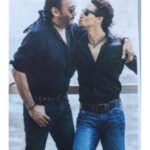 Tiger Shroff Instagram - #ShivaKaInsaaf and #FlyingJatt 😊 @apnabhidu #daddyfirstsuperhero #likefatherlikeson
