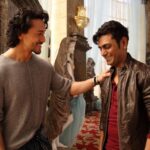 Tiger Shroff Instagram - Me - ...Sir aise karna hai! You ready? @nawazuddin._siddiqui sir - haha...bachpan se... 😄 #fun #behindthescenes #munnamichael #nawazuddinsiddiqui #isnpiringactor #amazingperformer #toocoolforschool #respect @sabbir24x7 @vikirajani @nidhhiagerwal @eros_now @filmsnextgen