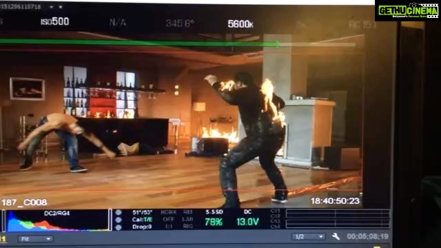 Tiger Shroff Instagram - A shot that didn't make it to the final film. #baaghi #climax #myfavmove #butterflytwistkick