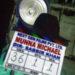 Tiger Shroff Instagram - New journey, new team, new hero , dedicated to my hero, the king of entertainment. Hope your watching. 🙏 #MunnaMichael @sabbir24x7 @eros_now @vikirajani
