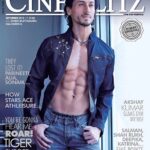 Tiger Shroff Instagram - #Repost @cineblitz ・・・ Who better than @tigerjackieshroff can give the best #Fitness tips. On the cover of out Fitness Special, roaring as always, #TigerShroff. #Cineblitz