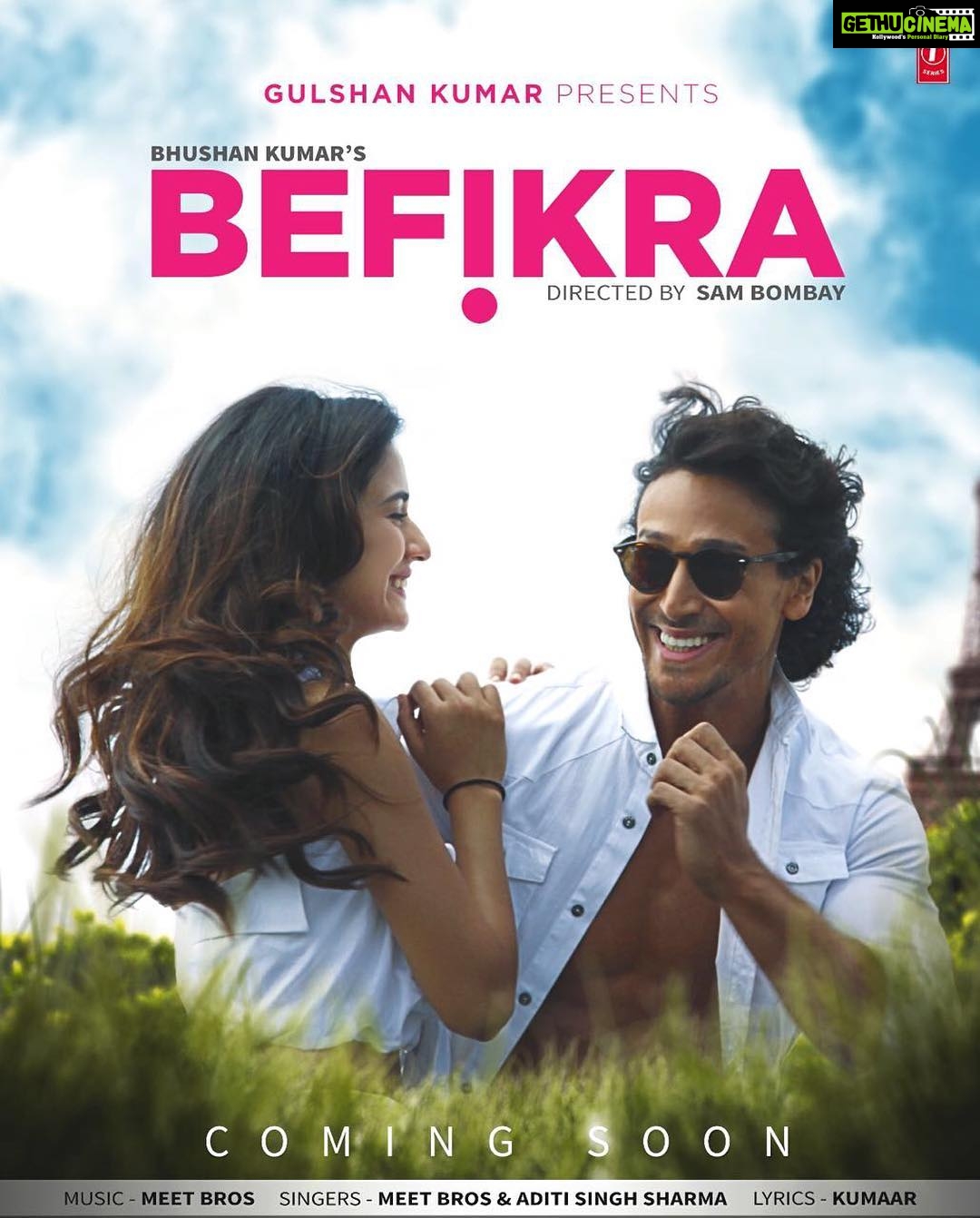 Tiger Shroff Instagram - Coming soon :) #befikra #lovemoreworryless @dishapatani @sambombay @pareshshirodkar @tseries.official