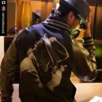 Tiger Shroff Instagram - Any body can dance. But not everybody can fly. He can do both. Happy birthday sir, love you! #Repost @remodsouza ・・・ Best birthday gift. My fav #mj#jacket#thank#you. @ayeshashroff @tigerjackieshroff #best#birthday#ever