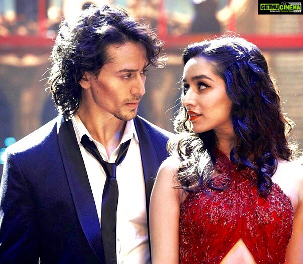 Tiger Shroff Instagram - #LetsTalkAboutLOVE #dancingshoeson @shraddhakapoor @sabbir24x7 @manjmusik