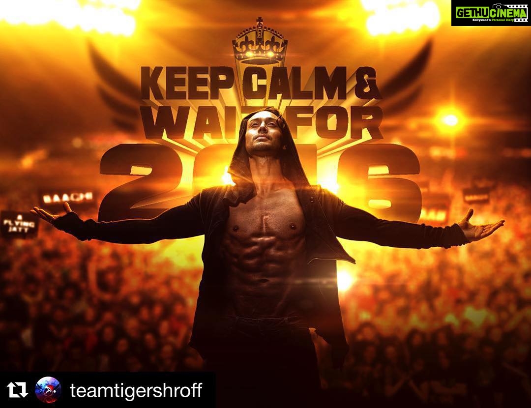 Tiger Shroff Instagram - 😊 #Repost @teamtigershroff ・・・ #TigerShroff #Baaghi #AFlyingJatt