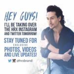Tiger Shroff Instagram - Let's do this together :) @hrxbrand