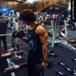 Tiger Shroff Instagram - #Repost @teamtigershroff ・・・ Find what your passion is and direct your focus to make yourself best at it. ❤️ #TigerShroff #Baaghi #AFlyingJatt #TigerForHRX #FindYourFit #PushYourExtreme