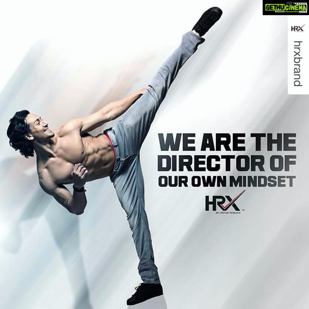 Tiger Shroff Instagram - #Repost @hrxbrand Action Mode, Action Mindset.