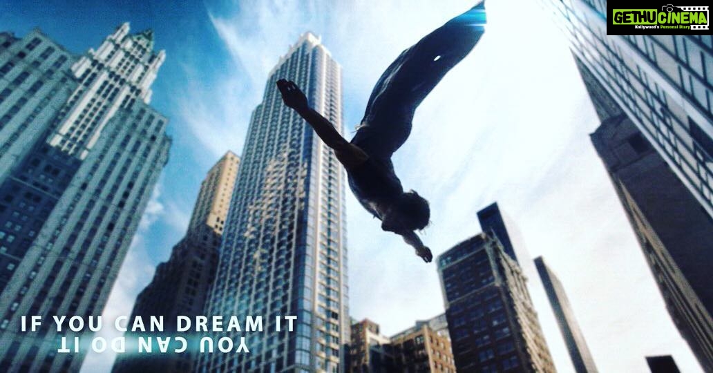 Tiger Shroff Instagram - Always wanted to fly when I was a kid. Still do, dreams only come true when you wake up. Make a choice and make a difference :) P.s. Thank you guys for the fun edit. Loveeeee