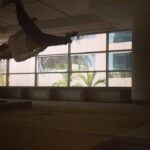 Tiger Shroff Instagram – Tried kicking the ceiling but badly failed! 😄