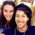 Tiger Shroff Instagram - Beaten broken tired but still alive because of my baby sis taking care of me! coming home mummyyyy! #baaghi #3rdsched #wrap @kishushroff