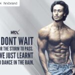 Tiger Shroff Instagram – #Repost @hrxbrand If you can’t go over your obstacle, go around it.