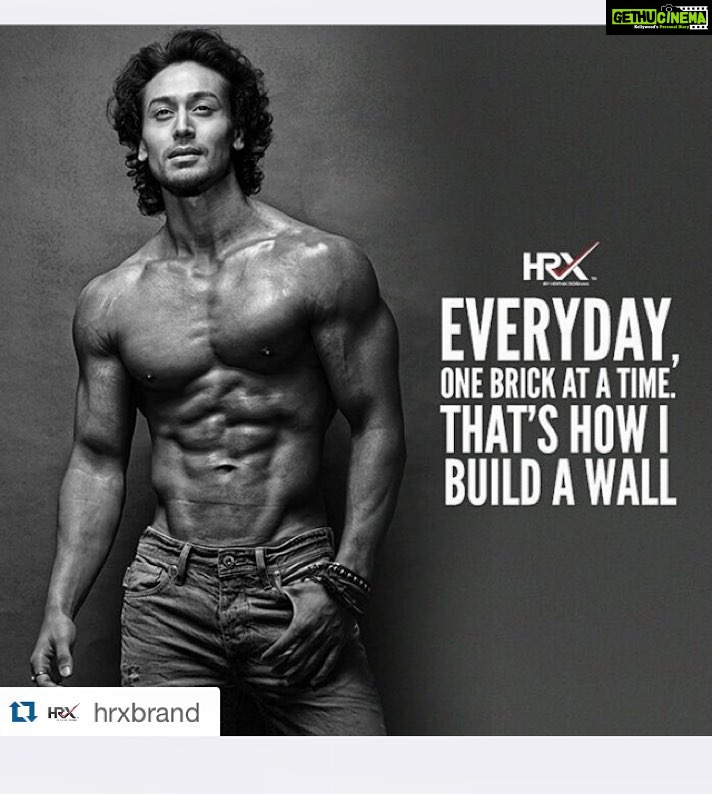 Tiger Shroff Instagram - #Repost @hrxbrand