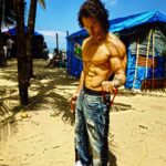 Tiger Shroff Instagram - Focussing and gathering energy whatever little I have left...day 1 action. Almost homeeeee last sequence for the sched. #Baaghi :) @sabbir24x7