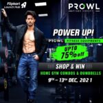 Tiger Shroff Instagram – Elevate your Fitness Game with Prowl! 💪

Shop the Prowl Fitness Range on @flipkart between 9th-13th December and stand a chance to win Home Gym Combos & Hex Dumbbells!🔥🤩
.
.
.
#ReadyToMove with @prowlactive ?

Shop NOW ⬇️

https://www.flipkart.com/prowl-brand-store

Offer ends on 13th December, 2021
*T&C apply

#Prowl #Flipkart #FlipkartSportsHub #FlipkartUnique