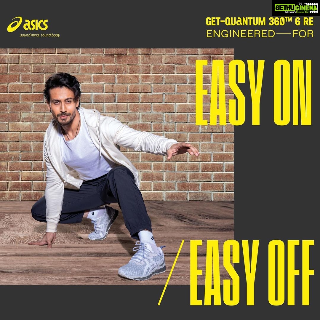 Tiger Shroff Instagram - The GEL-QUANTUM 360™️ 6 RE sneaker will make sure you’re right where you need to be, thanks to the MONO-SOCK™️ construction with GEL™️ technology which means 360 degrees of advanced cushioning that offers a seamless easy-on, easy-off experience for making quick moves. Its available in two colorways, check out the collection at asics.com. #ASICS #ASICSIN #QUANTUM360 #EngineeredForEveryday