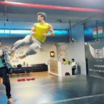 Tiger Shroff Instagram - 4! Ok, im proud of this one😭🙈🕷If you guys have played the new spiderman game…you know…using this in my next action seq for sure😍