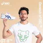 Tiger Shroff Instagram - A revamped retro runner by ASICS' SportStyle, the GT-II™️ sneaker celebrates the 35th year of GEL™️ technology and everlasting style. I love that the latest version also features several sections of the upper being composed of recycled materials, which includes mesh and synthetic suede. #GTII #SoundMindSoundBody #ASICS #ASICSIN @asicsindia