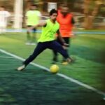Tiger Shroff Instagram - Think i still got it🕺⚽️⚽️thanks for the invite @allstarsfc_pfh and thanks for the vid @Rohitsaraiyaaa.official @manojstillwala