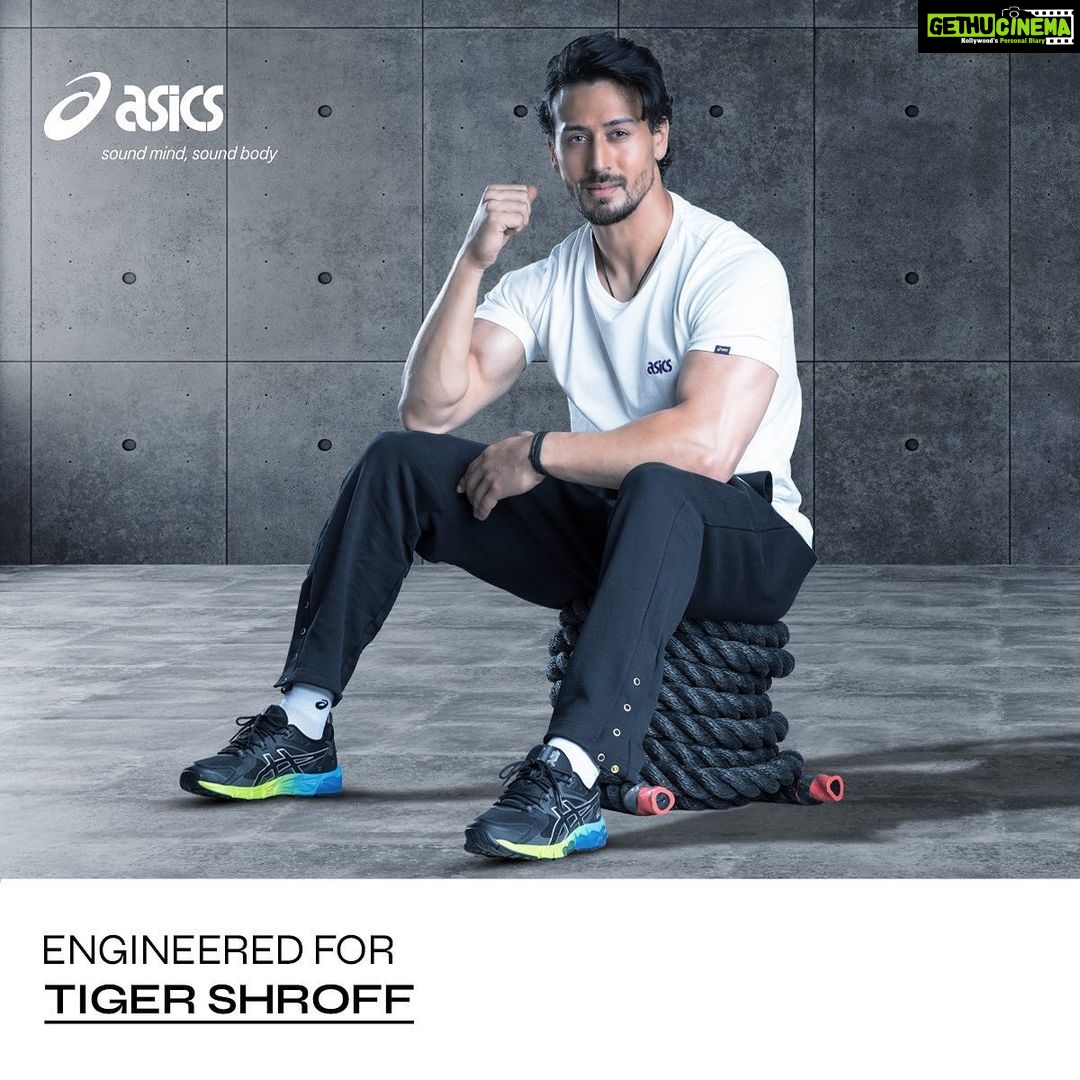 Tiger Shroff Instagram - Having diverse creative outlets allows me to express myself better. I can’t stay in a box; my aim is to keep honing my skills, exploring other talents that I may have and be passionate about my work. For that to happen it's imperative to have a sound mind in a sound body. It seems ASICS' GEL-QUANTUM 180™️ sneakers are engineered for my everyday life. #GELQUANTUM #ASICS #ASICSIN #soundmindsoundbody @asicsindia