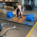 Tiger Shroff Instagram - Excuse the war cries...that felt heavy af😅 @rajendradhole #220kgsdeadlift