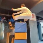 Tiger Shroff Instagram - Monkey bizz...5.7 ft cleared, could go higher if it wasnt for all that cake last night🥺