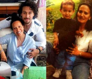 Tiger Shroff Instagram - Just like every other day❤️❤️❤️so lucky to have you mommyyy
#mothersday