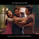 Tiger Shroff Instagram - A track that is sure to get you smiling ☺ Presenting the latest track #FaaslonMein from #SajidNadiadwala’s #Baaghi3.