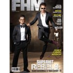 Tiger Shroff Instagram - #Repost @fhmindia • • • • • Our cover stars for March issue, Bollywood’s most successful actor-producer duo, Tiger Shroff (@tigerjackieshroff ) and Sajid Nadiadwala are back to set your screens on fire. Photography: Avinash Gowariker (@avigowariker ) Stylist: Nikita Jaisinghani (@nikitajaisinghani ) For Tiger Hair: Amit Yashwant (@amityashwant_hair ) Makeup: Rahul Kothavale (@rahulkothavale ) For Sajid Hair: Bhushan Shinde (@imbhushanshinde ) Makeup: Ajay Naik (@naik8844 ) Location Courtesy: Mehboob Studios, Mumbai _ Wardrobe Courtesy 👗 On Tiger- Suit: Anuj Madaan Shirt: Zara Shoes: Paul Smith Speaker: UBON SP-55 Melody Bass (@ubon_official ) On Sajid- Blazer: SS Homme Bowtie: Herringbone & Sui Glasses: Komono Shoes: Pelle Santino _ #march #march2020 #marchissue #marchcoverstars #TigerShroff #SajidNadiadwala #Baaghi3 #actionstar #filmmaker #BollywoodActor #magazine #magazinecover #magazinecoverstar #magazinephotoshoot #menslifestyle #mensmagazine #fhm #fhmmagazine #fhmcover #fhmindia