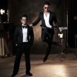 Tiger Shroff Instagram - Men in black! @fhmindia @wardakhannadiadwala @ubon_official @avigowariker