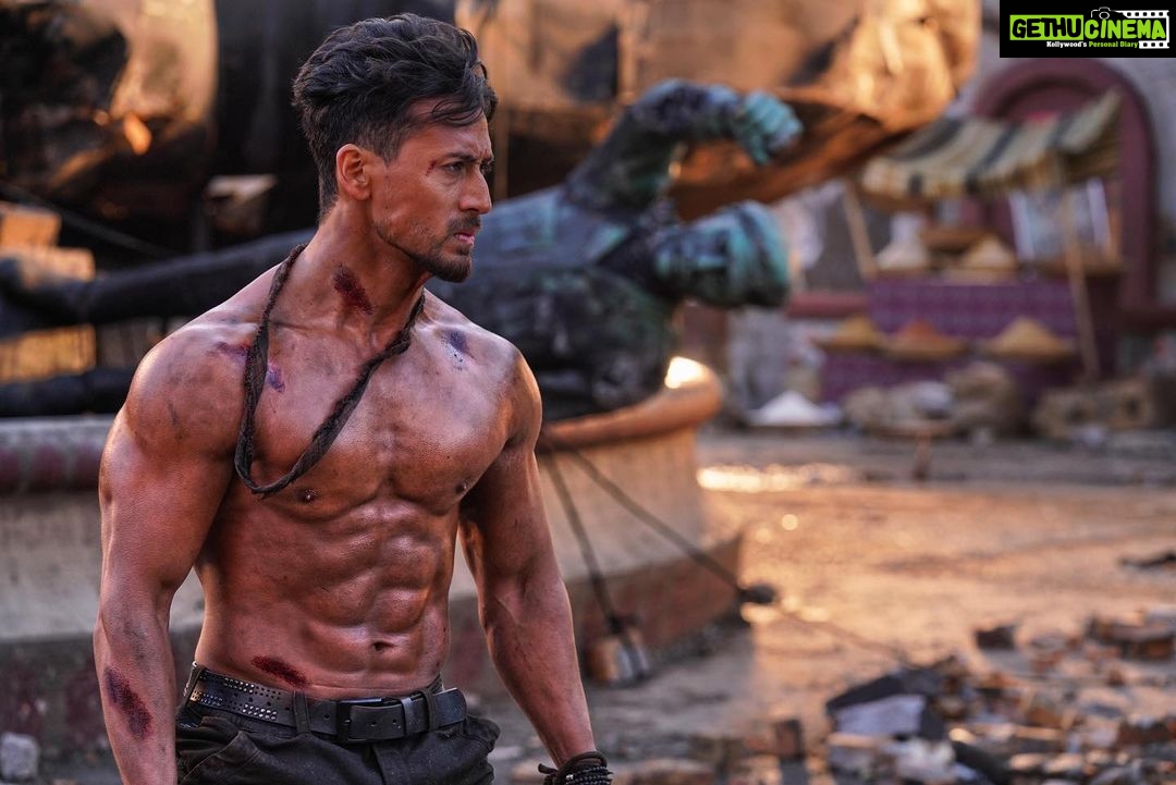 Tiger Shroff Instagram - Me vs promotions be like ... this battle i prob cant win🙈 #march6th i see you ❤️ #baaghi3