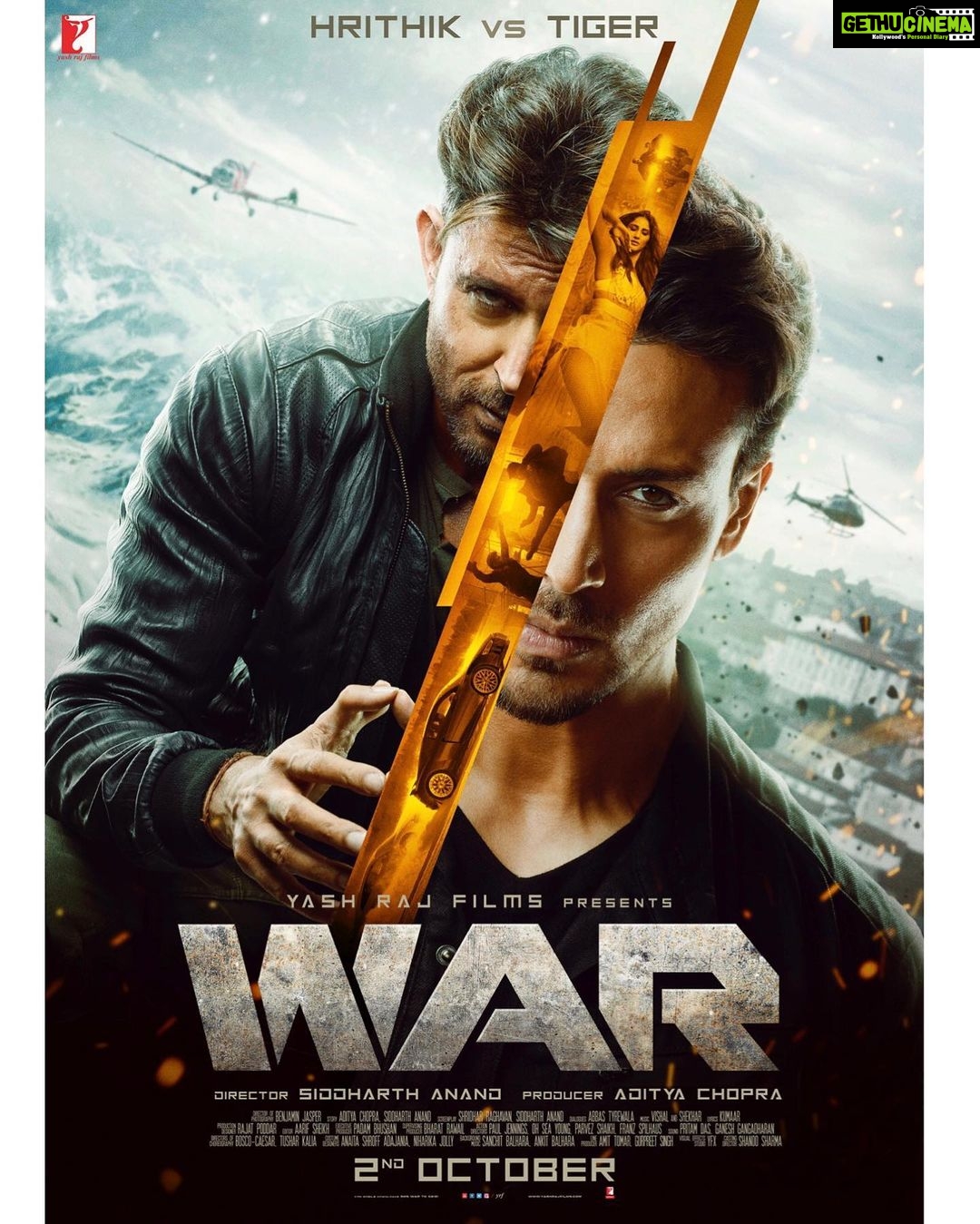 Tiger Shroff Instagram - #TeamTiger, let’s do this! #WAR Advance Bookings open on 27th September! @hrithikroshan @_vaanikapoor_ @itssiddharthanand #HrithikvsTiger @yrf
