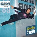 Tiger Shroff Instagram – The all new Forca collection is out NOW,

Get the best in Trends with Tape denims, Hooded shirts, Light Jackets, statement tees and lots more.

also send me your flex moves in denims and stand a chance to win Cool merchandise from 
Forca by @lifestylestores!

P.S don’t forget to tag @lifestylestores and use all the #
#TigerForForca #TestedByTiger #FlexDenims #ForcaByLifestyle  #LifestyleStores #Fashion #Denim
