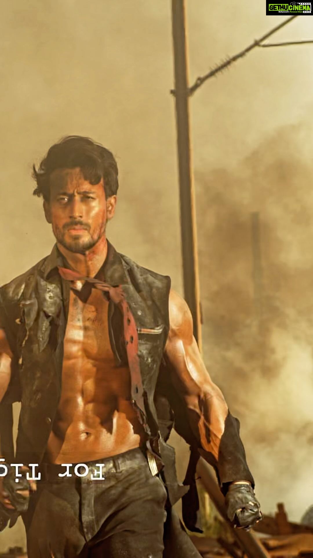 Tiger Shroff Instagram - 2 days to go❤️feels like im walking back to school its been a while🙈💗⚡️#advancebookingsopen #heropanti2 https://bit.ly/Heropanti2_AdvanceBooking