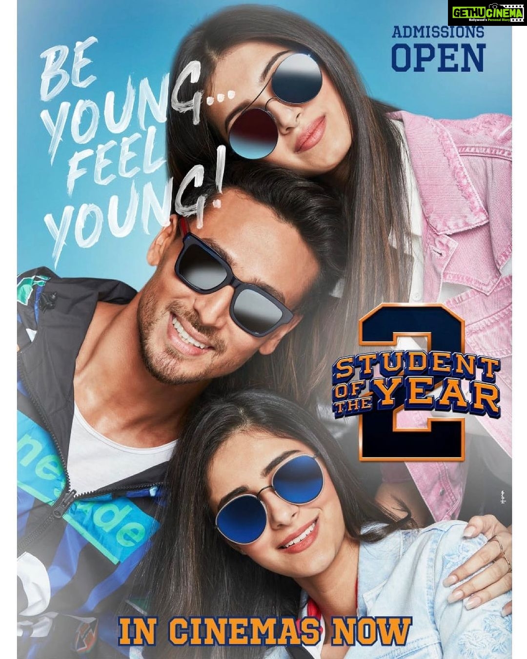 Tiger Shroff Instagram - #SOTY2inCinemas now! 😊❤️