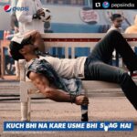 Tiger Shroff Instagram - #Repost @pepsiindia - What effortless swag looks like. Watch and learn. #HarGhoontMeinSwag