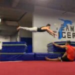 Tiger Shroff Instagram - Just another day of flying around at @flyzonefitness_ #flyzonefitness