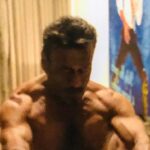 Tiger Shroff Instagram - Hope i look like my hero when i’m 60+ ⚡️❤ @apnabhidu happy father’s day to my first and only hero! #dalchaawaldiet #realbaaghi