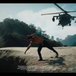 Tiger Shroff Instagram – Haha….close call! I guess that helicopter wanted revenge from baaghi 🙈 #inbetweenshots