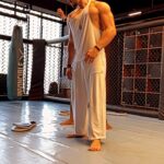 Tiger Shroff Instagram – If anybodys having a bad day and needs a human punching bag, pls contact my bro @nadeemakhtarparkour88 😂❤️💥👊 @mmamatrixgym