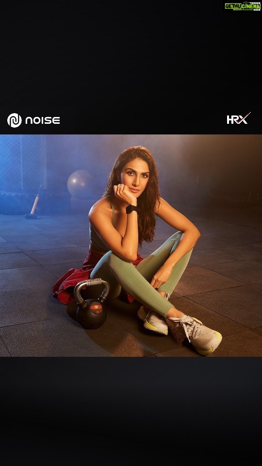 Vaani Kapoor Instagram - SWEAT, FLEX AND GET READY TO EMBRACE YOUR FITNESS GOALS! 💪 Introducing @hrxbrand’s latest fitness tracker with @go_noise 💯 Bring home the ultimate fitness tracker today. #KeepGoing #HRX #Noise #NoiseMakers