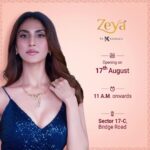 Vaani Kapoor Instagram - Chandigarh, get ready to #ShineBrighter... Excited to share golden news with you all that the much loved gold jewellery brand- @zeyabykundan is launching its new flagship store in Chandigarh! ✨ Do check out their gorgeous, affordable and light weight pure gold jewellery worth for every occasion. Also enjoy launch offer with ZERO making, Valid till 23rd August. ✔️ Gold Jewellery Starting Range from ₹ 2000 ✔️ Lifetime Cleaning and Stone Repair ✔️ BIS Hallmarked Jewellery (HUID) ✔️ 5000 + lightweight jewellery designs Stay tuned for their exciting offers and new designs on zeya.co.in #zeyabykundan #lightweightjewellery #affordableluxury #everydaywearjewellery #goldjewellery #shopatzeya #zeyachandigarhstore