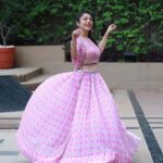 Varsha Bollamma Instagram - Feeling pinktastic 😋💗💞Outfit : @issadesignerstudio Pc @thescienceofphoto Styled by @officialanahita