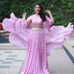 Varsha Bollamma Instagram - Feeling pinktastic 😋💗💞Outfit : @issadesignerstudio Pc @thescienceofphoto Styled by @officialanahita