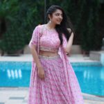 Varsha Bollamma Instagram - Feeling pinktastic 😋💗💞Outfit : @issadesignerstudio Pc @thescienceofphoto Styled by @officialanahita