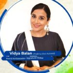 Vidya Balan Instagram - Let's celebrate the Azaadi in its true sense. While celebrating Azaadi ke Amrit Mohotsav take a step towards your own home & get Kiraye Se Azaadi kyunki apna ghar to apna hi hota hai. On behalf of @signatureglobal Family, I wish you all a Happy Independence Day.