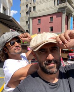 Vidyut Jammwal Instagram - Pain / pleasure exist yin /Yang #friendsForever @theamitsadh #travellers #switzerland