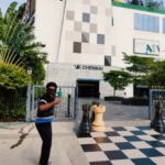 Vignesh Shivan Instagram – Made VR Mall entrance illuminate into checkers for @chennaichess22

Special thanks to @wikkiofficial sir. 

#chennai #chesschennai2022 #vrmall #checkerboard #chess #chessolympiad